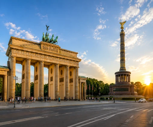 布蘭登堡門與勝利紀念碑 Brandenburg Gate
