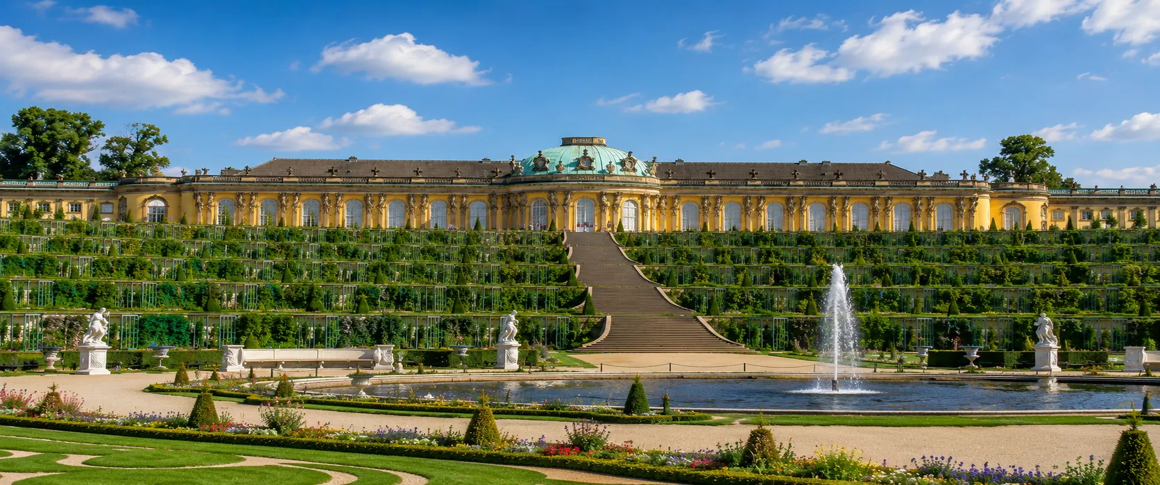 無憂宮及花園 Sanssouci Palace and Gardens