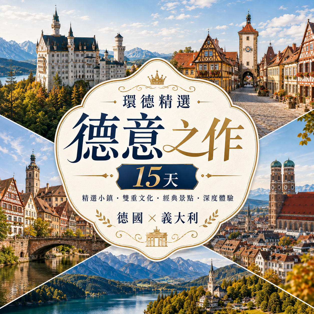 德意之作：環德精選15天